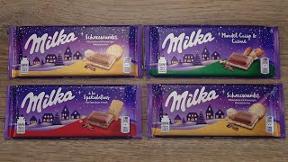 Milka Special Weihnachts Edition... aber nicht Deutsch