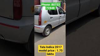 Tata Indica vista 2017 model  price 1.75 lakhs #mohanrajcars #tata