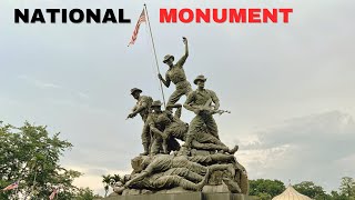 The Patriotic Heart of Malaysia -  National Monument (Tugu Negara)