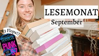 Lesemonat September🍂📚 | 1⭐️-Buch? | Highlights & Flops | Bookaholicgroup