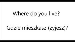 11. Angielski dla początkujących (podstawowe pytania, część 2) - Polish (basic questions, part 2).