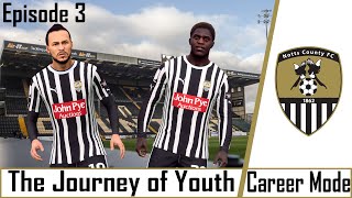 FC 24 CAREER MODE | NOTTS COUNTY | THE JOURNEY OF YOUTH | EPISODE 3 | FIRST WIN?