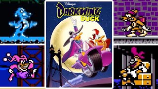 Disney's Darkwing Duck - ALL BOSSES [No Damage] + Ending