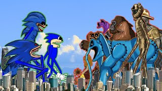 Shin Sonic Tapes Vs Smiling Critter Bigger Bodies, Pou, Zoonomaly Full Episode Sonic