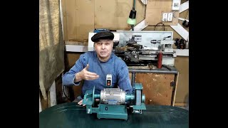 Заточной электроточило Нестор Махно 201    Disk Sander + Bench Grinder Nestor Makhno 201