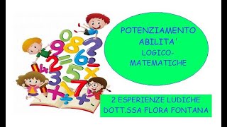 2 esperienze per #bambini potenziamento #matematica