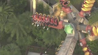 Riders Stuck Midair at Knott’s Berry Farm!