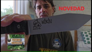 cuchillo HYDRA HDA WOKOU/ cuchillo de bushcraft/ CUCHILLO DE MONTE