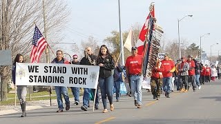 Saugeen Unity Walk for Standing Rock