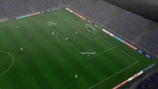 FM13 - Eden Hazard recreates Di Canio's volley