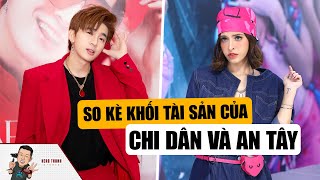 So Kè Khối Tài Sản Và Độ Giàu Có Của Chi Dân Và An Tây Trước Khi Bị Bắt