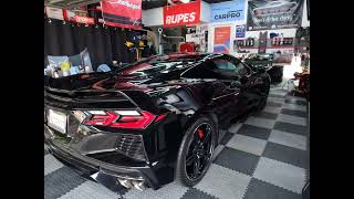 c8 corvette stingray full interior and exterior with polish