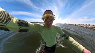 X-Bionic downwind SUP-ing