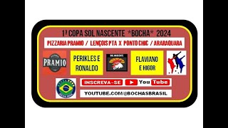 HIGOR E FLAVIANO (PONTO CHIC) X PERIKLES E RONALDO (PIZZARIA PRAMIO) 1ª COPA SOL NASCENTE - 2ª ptd