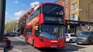 *FIRST DAY OF NEW ROUTING* Journey on 6 - Metroline - Wright Gemini 3 Volvo B5LH (VWH2422 - LK67EDJ)