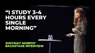 “I study 3-4 hours every single morning” - Judymay Murphy Backstage Closers Only event 2022