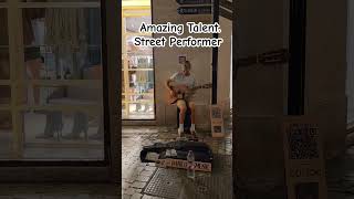 Talented street performer. #travel #streetperformer #guitar  #music #shortsvideo #spain #shorts