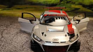 Audi R8, MENG, 1/24