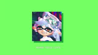 Marie Voice Clips - Splatoon