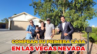 Familia Latina Cumple el Sueño Americano. Compran sus primera casa en las Vegas.