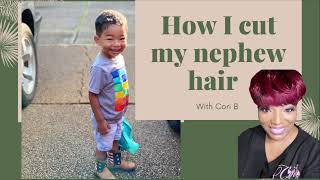 Cutting toddler hair at home Vlog