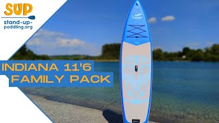 Indiana SUP 11'6 Family Pack // Das Premium Touring Board // SUP Board Test