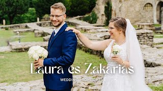 Laura és Zakariás - 2023 Esküvői Videó | Wedding Highlights (Neszmély - Hilltop Borbirtok & Étterem)