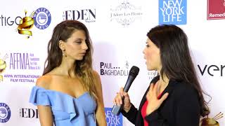 Angela Serafyan Interview - 20th Arpa International Film Festival 2017