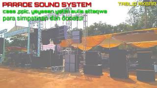 parade sound system bekasi