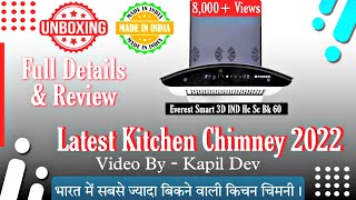 Faber Everest Smart 3d 60 | Best Selling On Amazon 2022 | Faber Everest 60 | faber Autoclean chimney