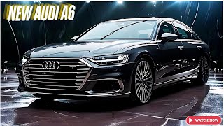 Ух ты, потрясающе! Представлен новый Audi A6 2025 года — высший класс роскошных седанов?