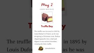 Truffle Day #foodholiday #truffles #foodholiday