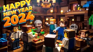 HAPPY NEW YEAR 2024✨❤️ | NEW YEAR SPECIAL | MINECRAFT