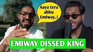 Emiway Bantai DISSED King Again!😳 | Emiway Bantai Meet Instagram Yapper Diss | Emiway Vs King