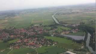 Lufthansa Flug LH2039 Berlin-Tegel nach München Airbus A321-200 D-AIRA 01.07.2012