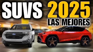 ✅ TOP 5 MEJORES SUV 's PARA  2025 | LAS MAS ESPERADAS del MUNDO