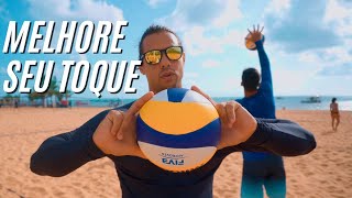 Exercícios para melhorar seu toque no vôlei de praia. 3 dicas Importantes #volei #voleidepraia