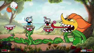 Cuphead: Played with my brother | Help obtained | 2 players | (Level Name: Floral Fury) Part- 8