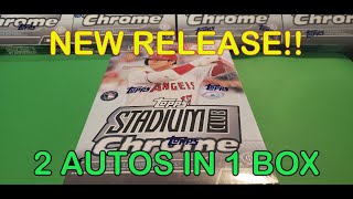 NEW RELEASE 2022 Topps Stadium CLub Chrome Baseball Reveal