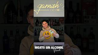 Mojito sin Alcohol 🌿 - Tutorial Bartender - #GarnishEventos