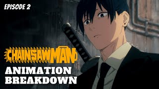 THE BEST LOOKING EPISODE? | Chainsaw Man Episode 2 Animation Breakdown