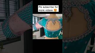 Blouse designs😍 back neck blouse designs collection#shortvedio#vairalvideo#ytshorts#