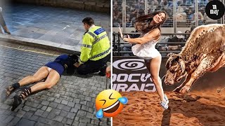 TOTAL IDIOTS AT WORK Caught On Camera / Instant Regret Fails Compilation 2024 #75