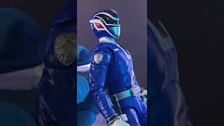 SPD- B Squad Blue Ranger Figure ASMR Review #asmr #powerrangers #blueranger #actionfigures