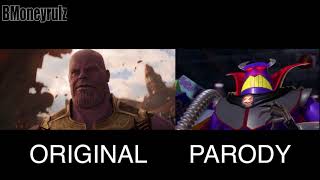 Disney/Pixar's AVENGERS: INFINITY WAR Side-By-Side w/ Original Trailer