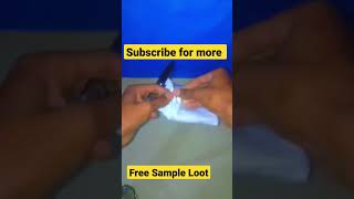 free product unboxing today | free shopping apps | free sample products today | #shorts #viralshorts