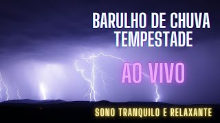 -Barulho de Chuva TEMPESTADE : Sono Tranquilo #barulhodechuva #dormir #sono #tempestade #insonia