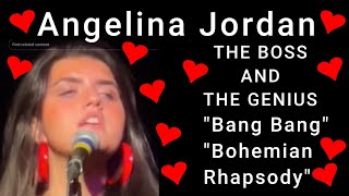 FIRST TIME REACTION "Bang Bang" by Angelina THE BOSS and "Bohemian Rhapsody" by Angelina The Genius!