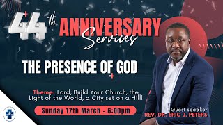 Abundant Life Assembly 44th Anniversary Services - Wednesday, 20th March 2024