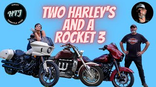 Two Harley's and a Rocket -  Regret -  Change is coming - Triumph Rocket 3